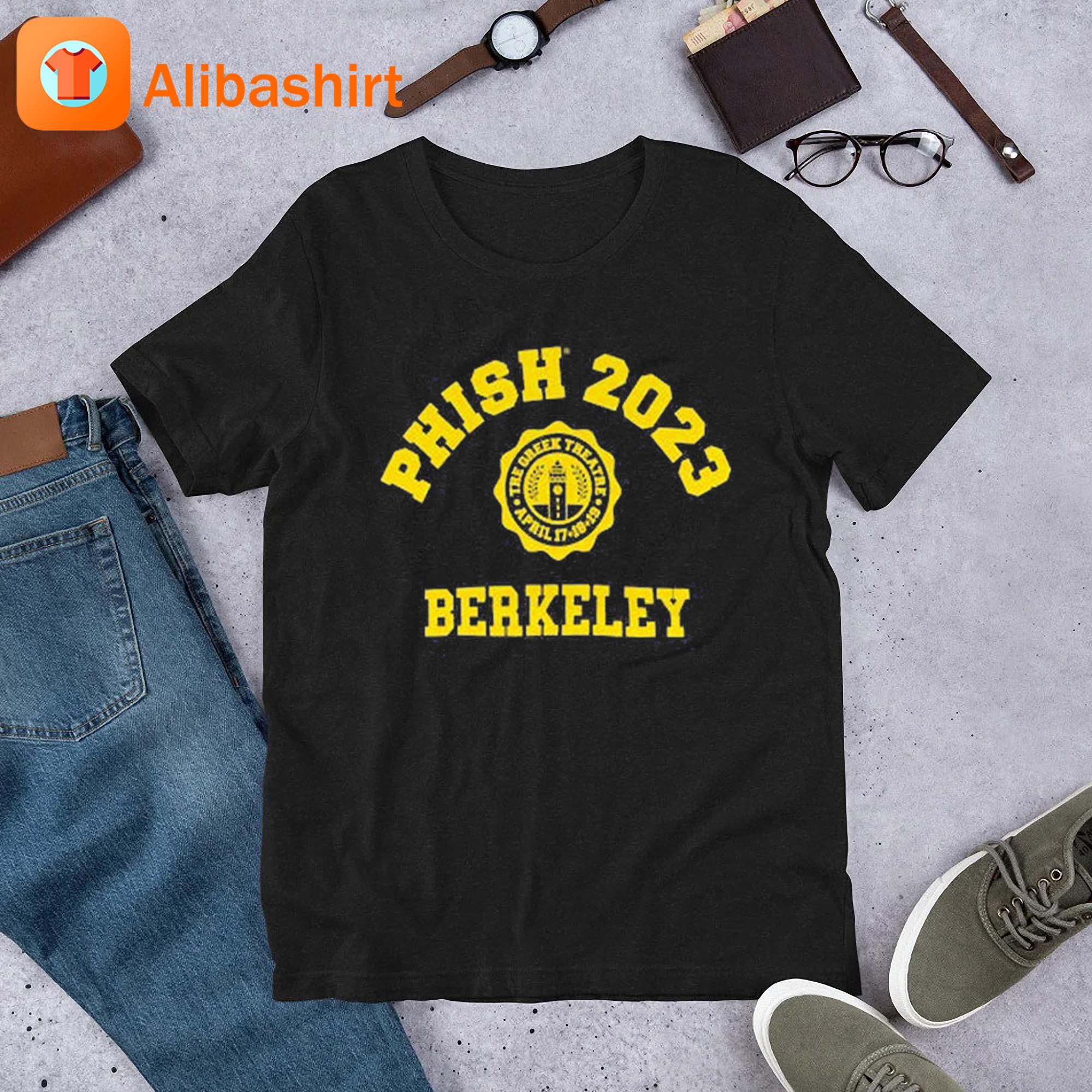 Phish Berkeley 2023 Collegiate Event Shirt