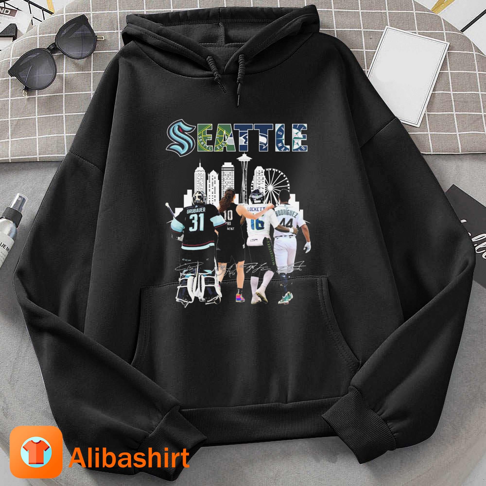 Seattle Sport Team 2023 Skyline Signatures s Hoodie