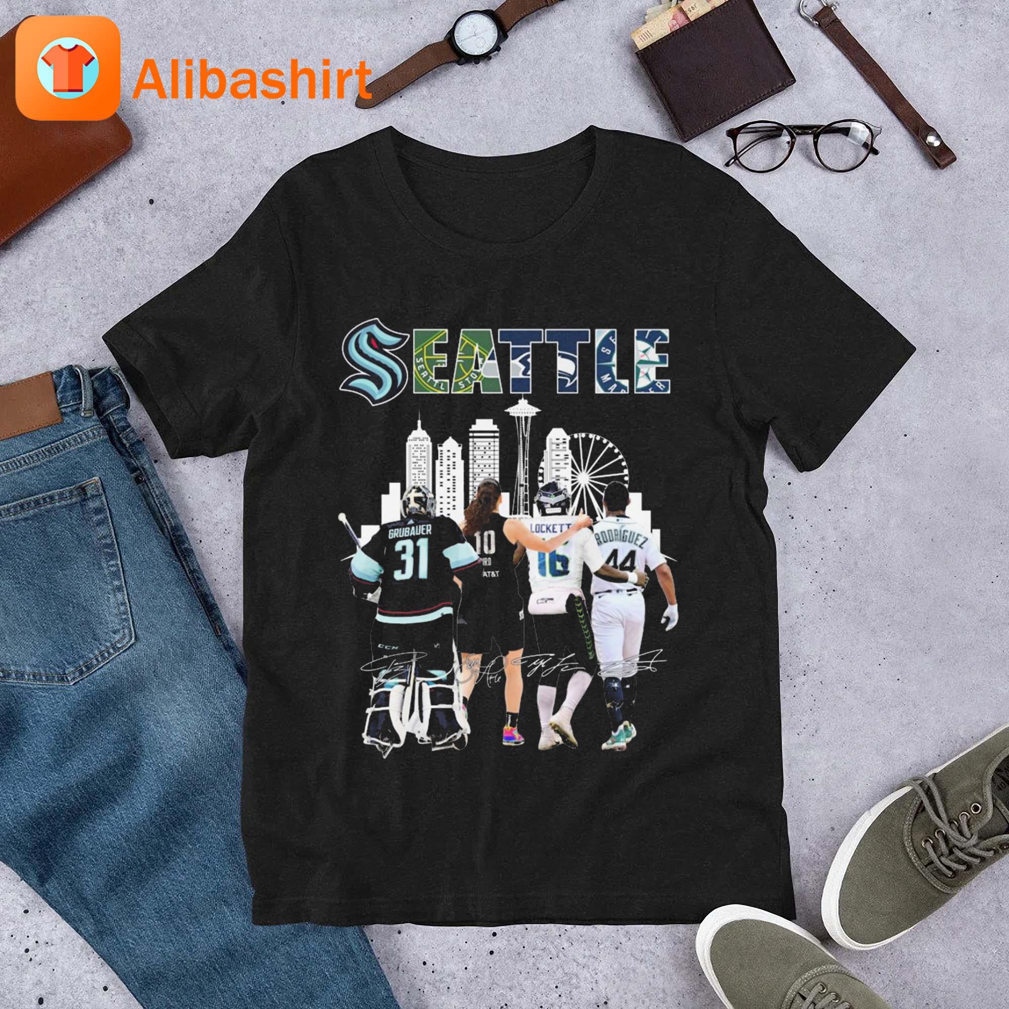 Seattle Sport Team 2023 Skyline Signatures shirt