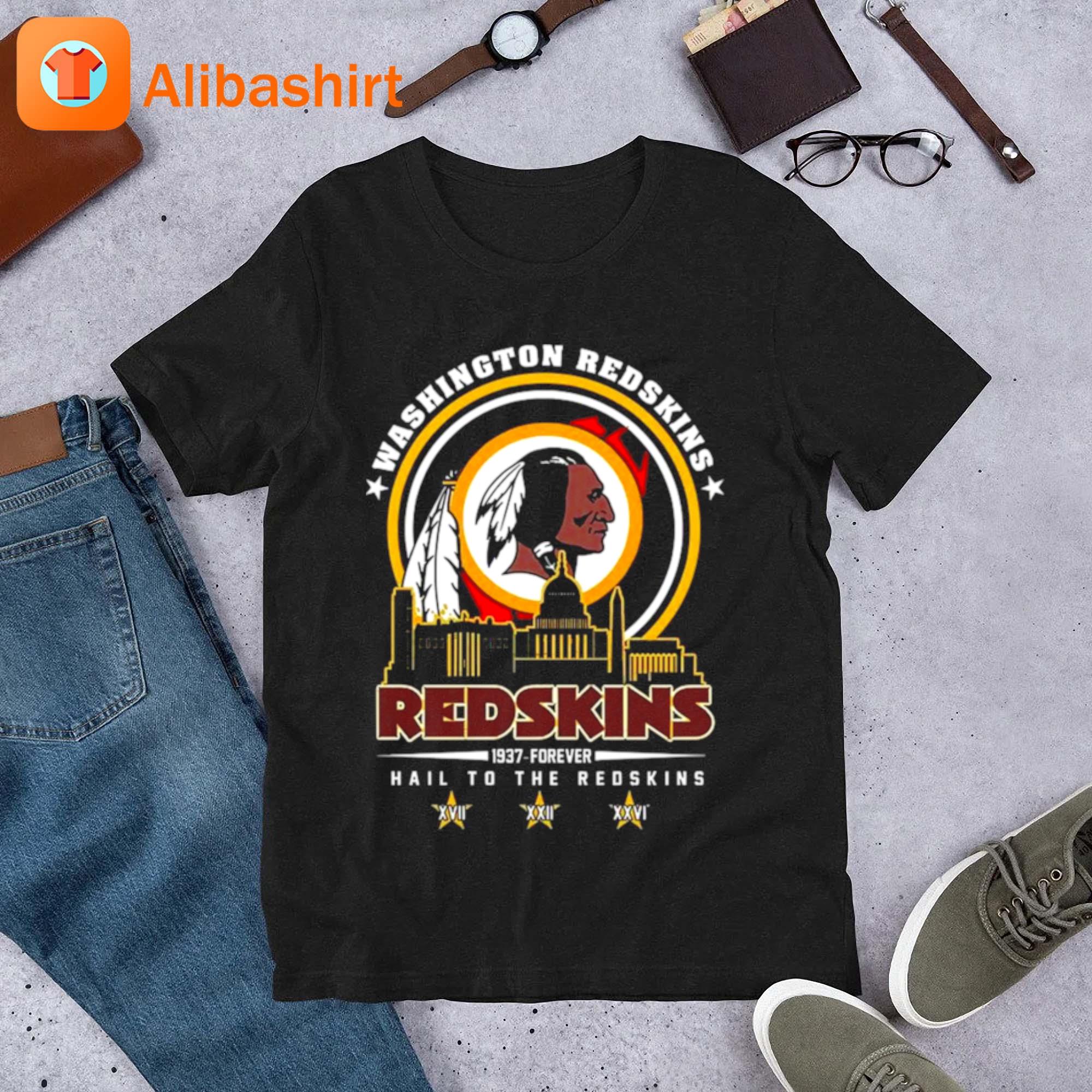 Washington Redskins 1937 – Forever Hail To The Redskins T shirt