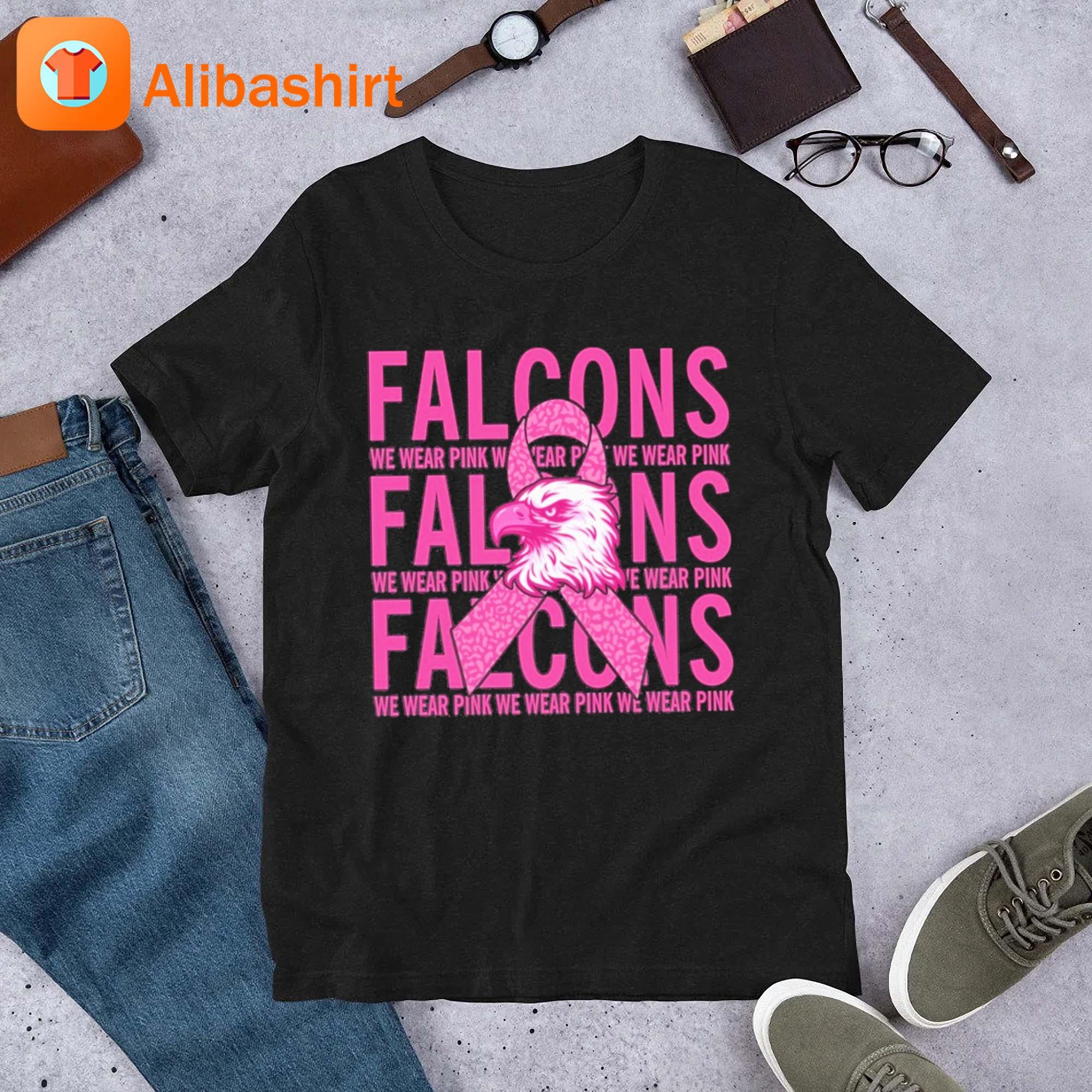 Official Pink Atlanta Falcons Breast Cancer Awareness Fight For A Cure t- shirt, hoodie, sweater, long sleeve and tank top