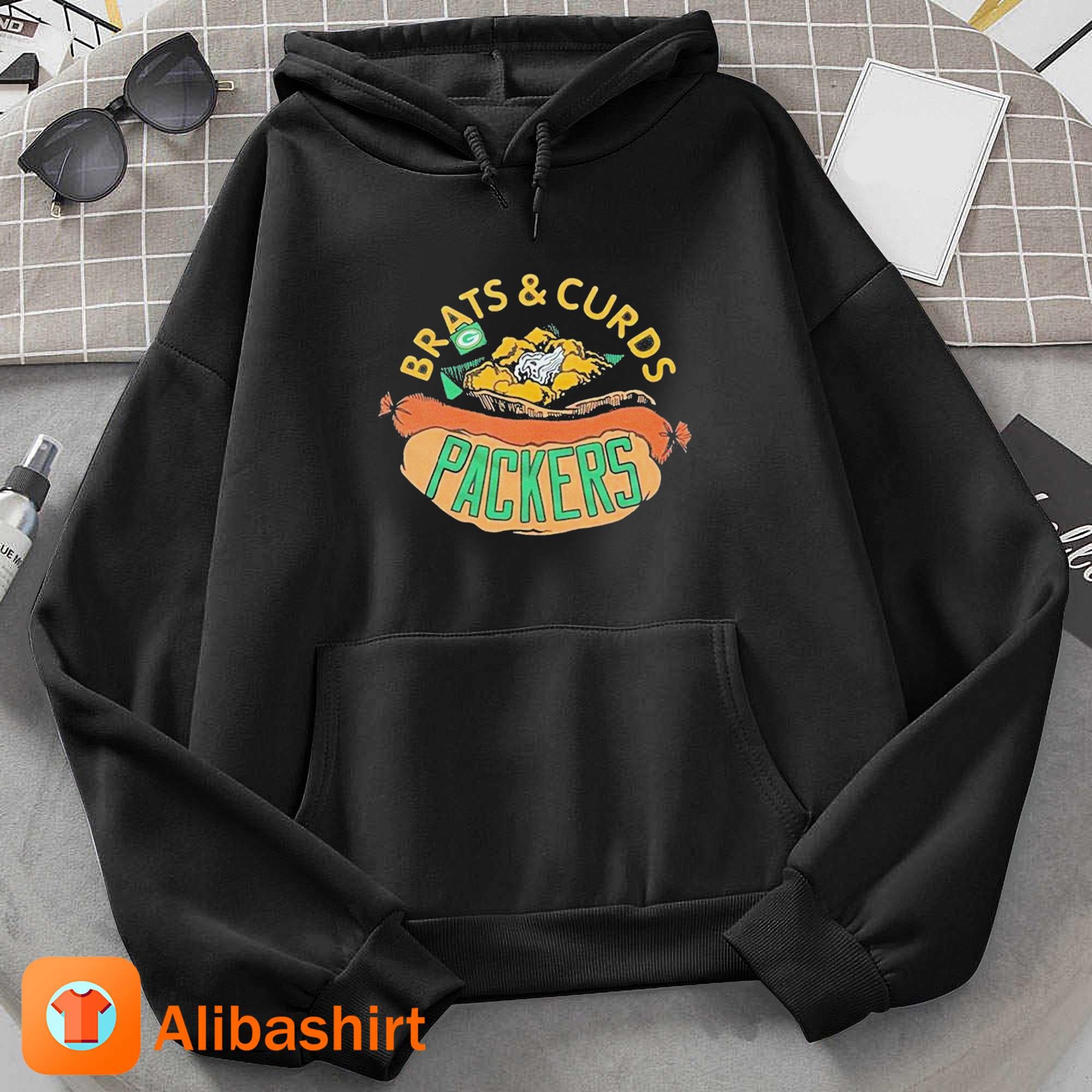 Brats Curds Packers Shirt, hoodie, sweater, long sleeve and tank top