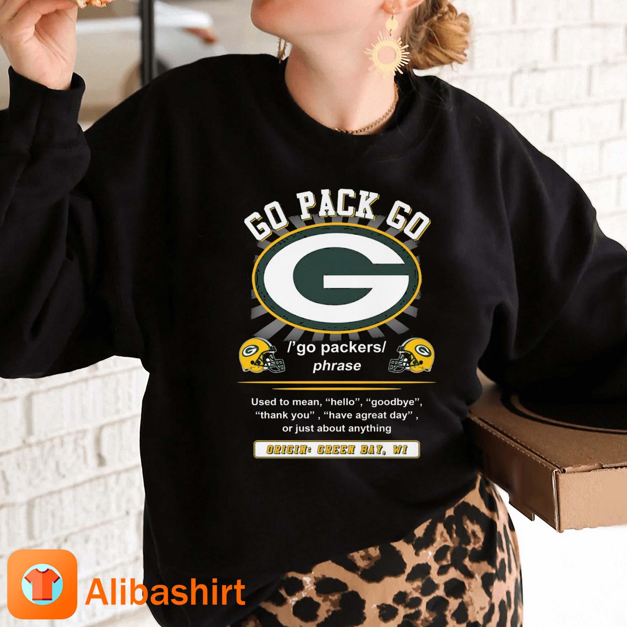 Go Pack Go Used To Mean Hello Goodbye Origin Green Bay Packers