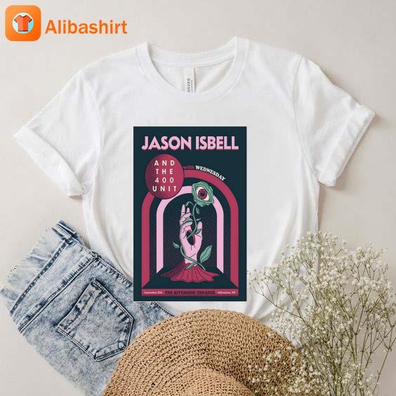 Jason Isbell & The 400 Unit Tour Riverside Theater Sept 12, 2023 T-Shirt