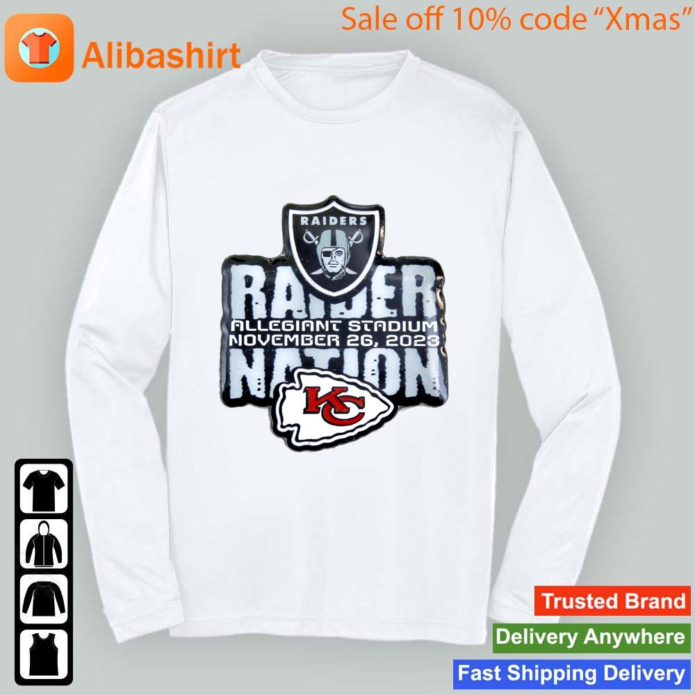 Raiders vs Chiefs Nickmas game 2023 shirt, hoodie, sweater, long