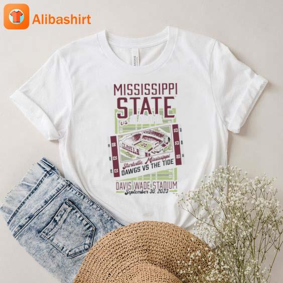 Official Alabama Vs. Mississippi State Game Day 2023 Shirt