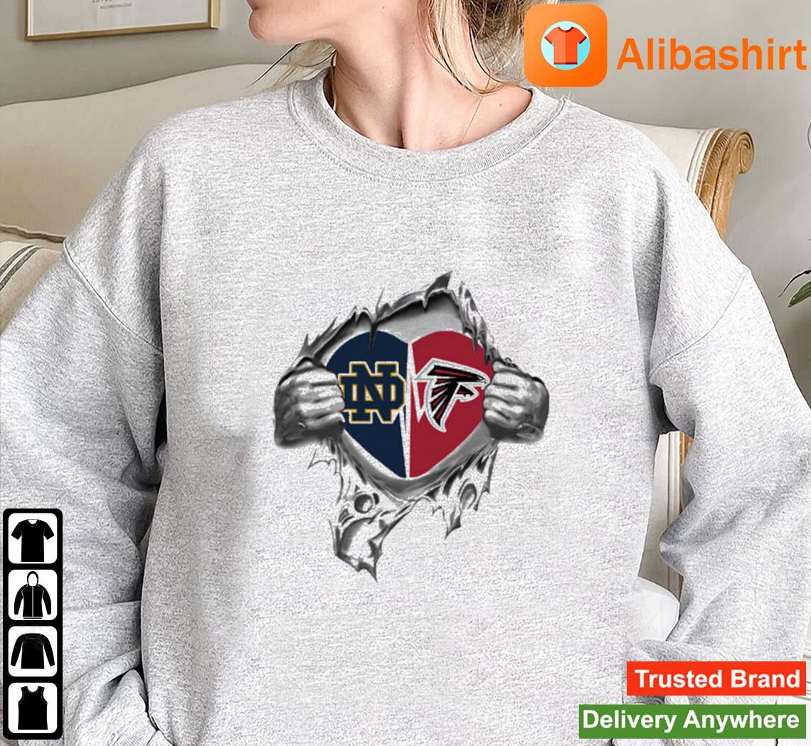 Blood Inside Me Atlanta Falcons And Georgia Bulldogs 2023 shirt, hoodie,  sweater, long sleeve and tank top