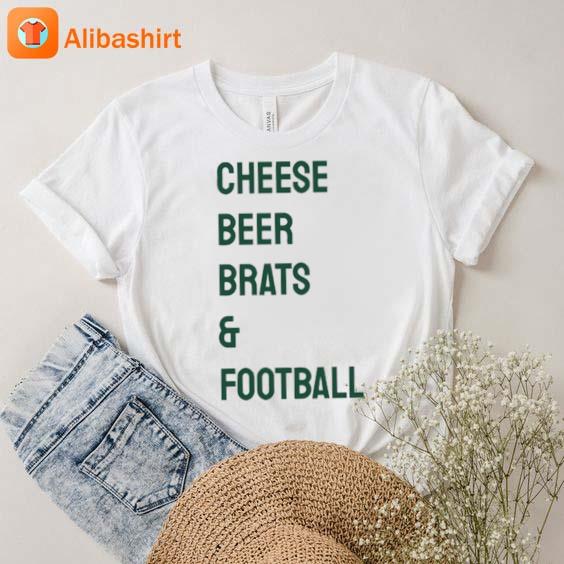 Official Campeche Collective Cheese Beer Brats & Football Shirt