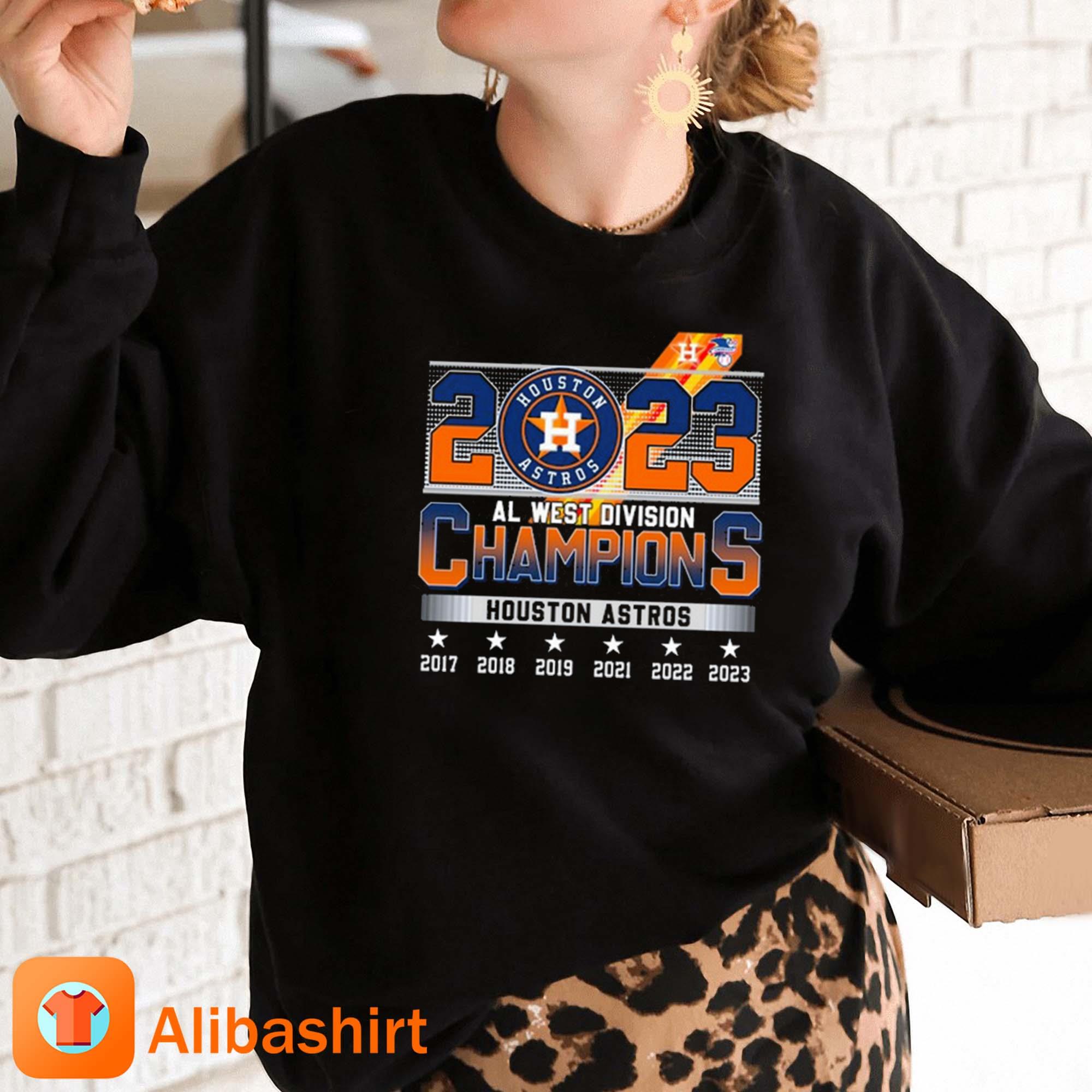 Congrats Houston Astros Are The MLB AL West Division Champions 2023 Two  Sides Print Shirt, hoodie, sweater, long sleeve and tank top