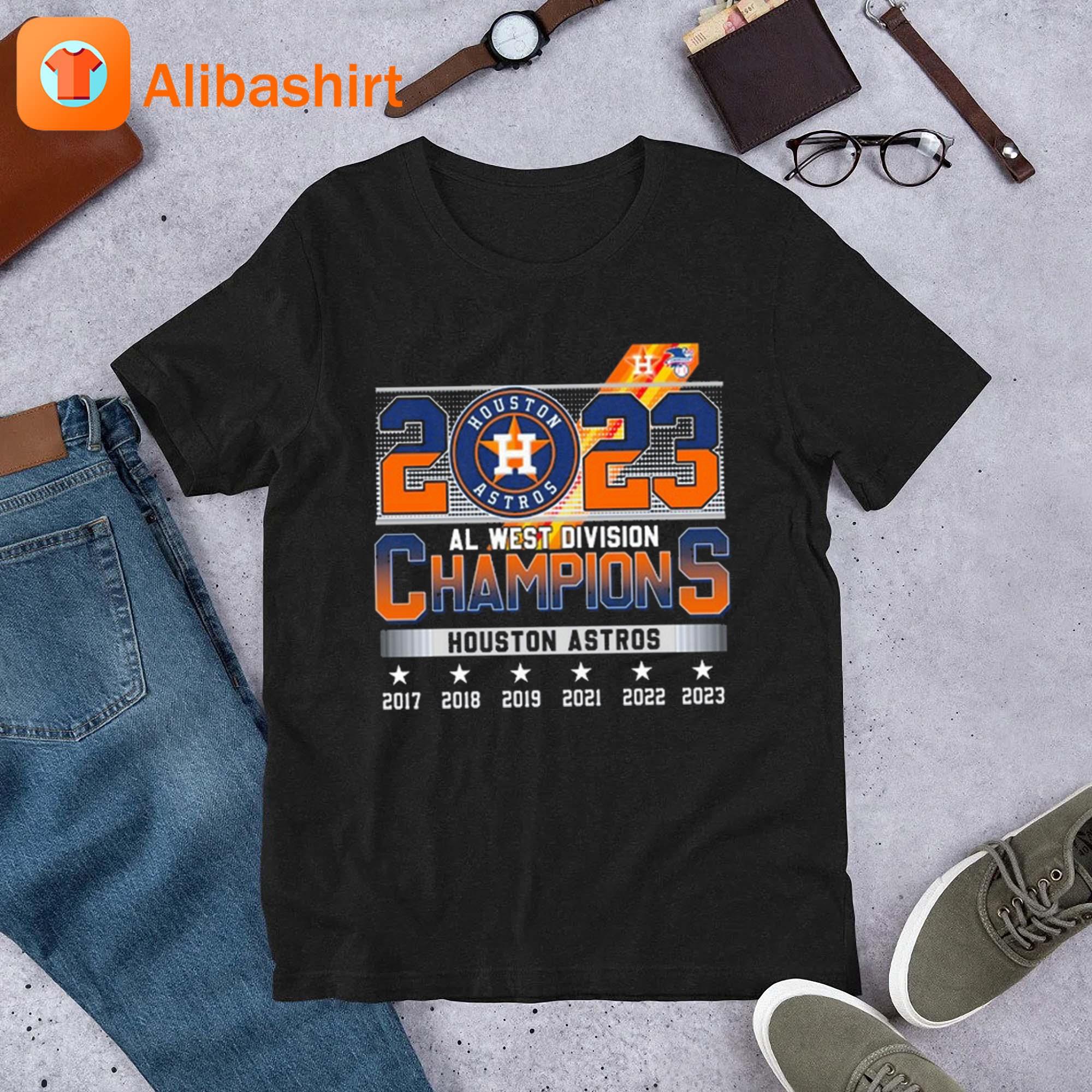 Official houston Astros Winners Win Titles MLB AL West Division Champions  2023 Home Decor Poster Shirt, hoodie, sweater, long sleeve and tank top