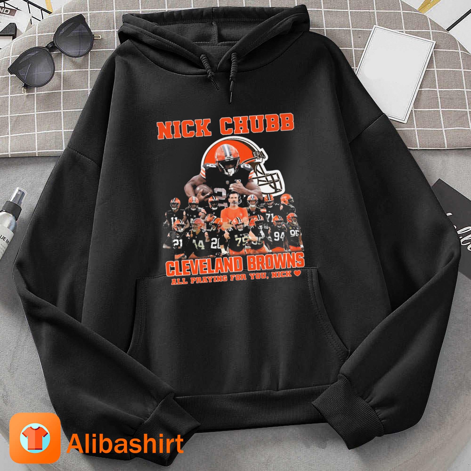 Nick Chubb Cleveland Browns All Praying For You Shirt, hoodie