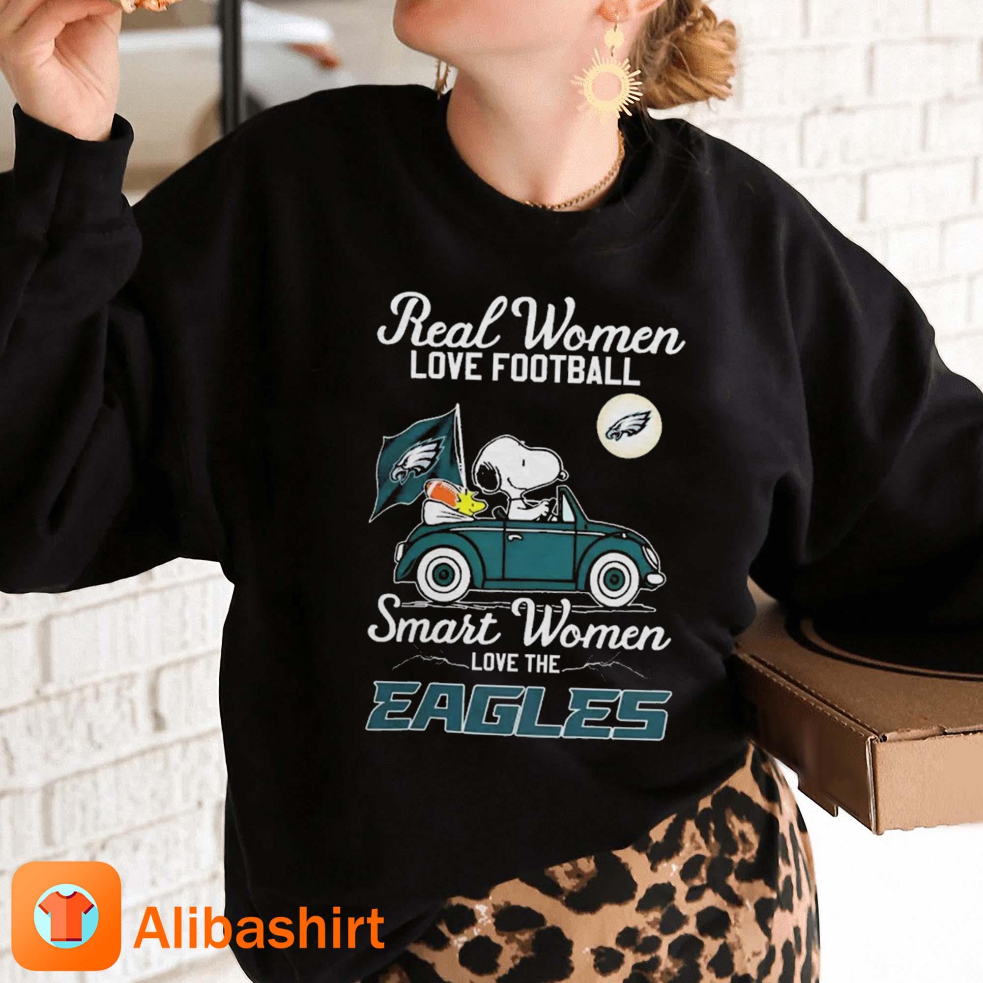 Peanuts Snoopy And Woodstock Real Women Love Football Smart Women Love The  Green Bay Packers Shirt - Hersmiles