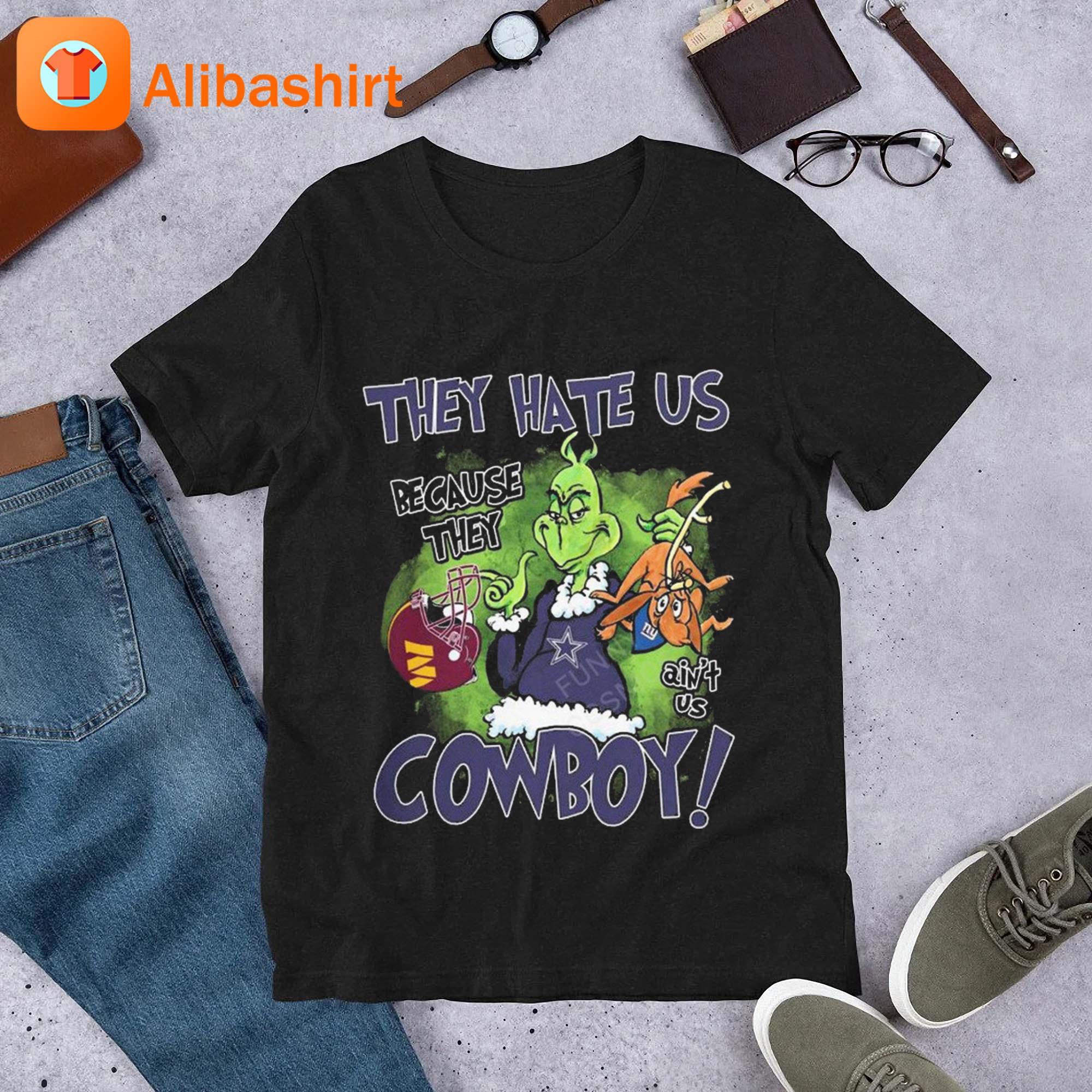 Funny Grinch Nfl And Dallas Cowboys 80s T Shirt 