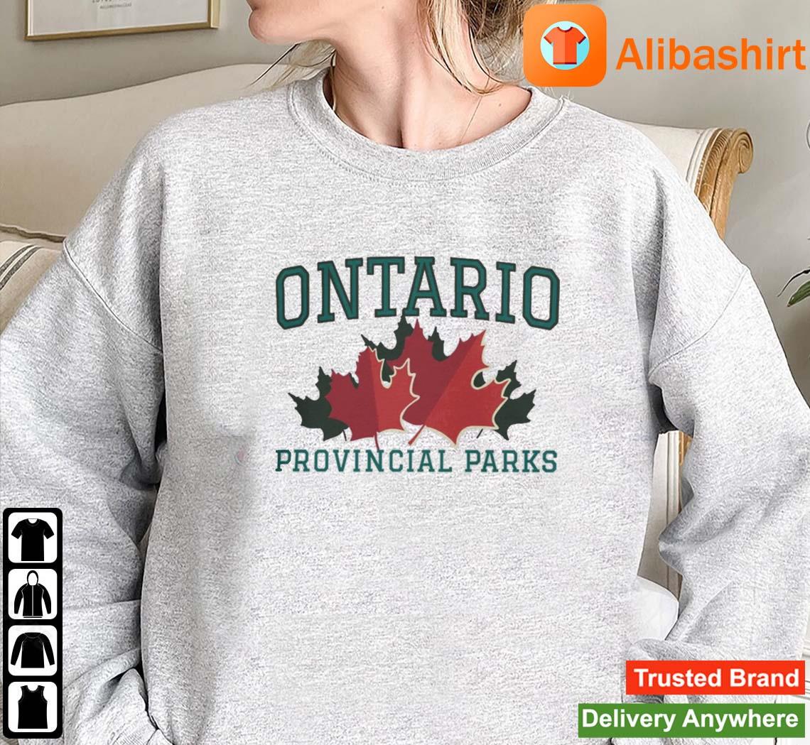 Ontario Provincial Parks Vintage Maple Leaf T-shirt,Sweater, Hoodie, And  Long Sleeved, Ladies, Tank Top