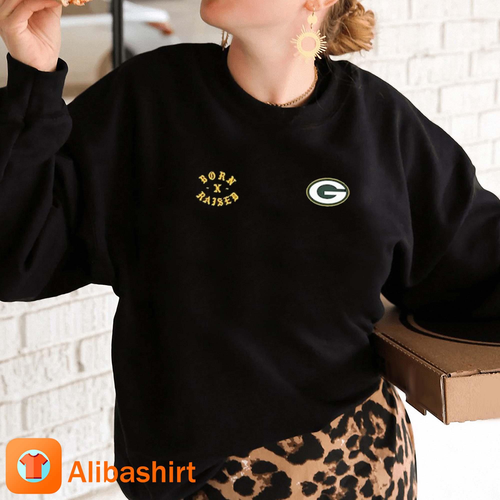 Official Green Bay Packers Born X Raised Shirt, hoodie, sweater, long  sleeve and tank top