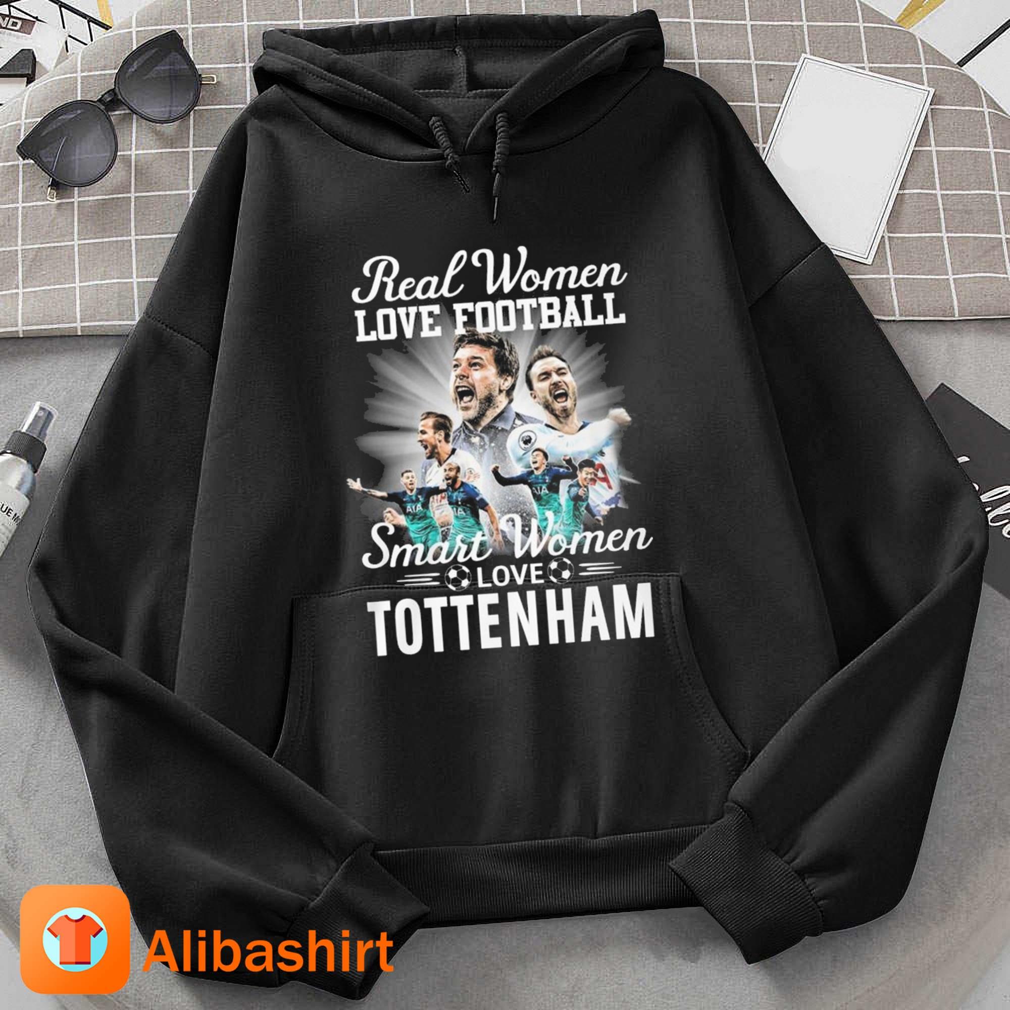 Original real Women Love Football Smart Women Love Tottenham T-Shirt,  hoodie, sweater, long sleeve and tank top