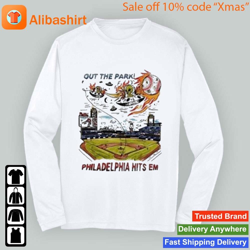 Out The Park Philadelphia Hits Em T-Shirt Longsleeve t-shirt