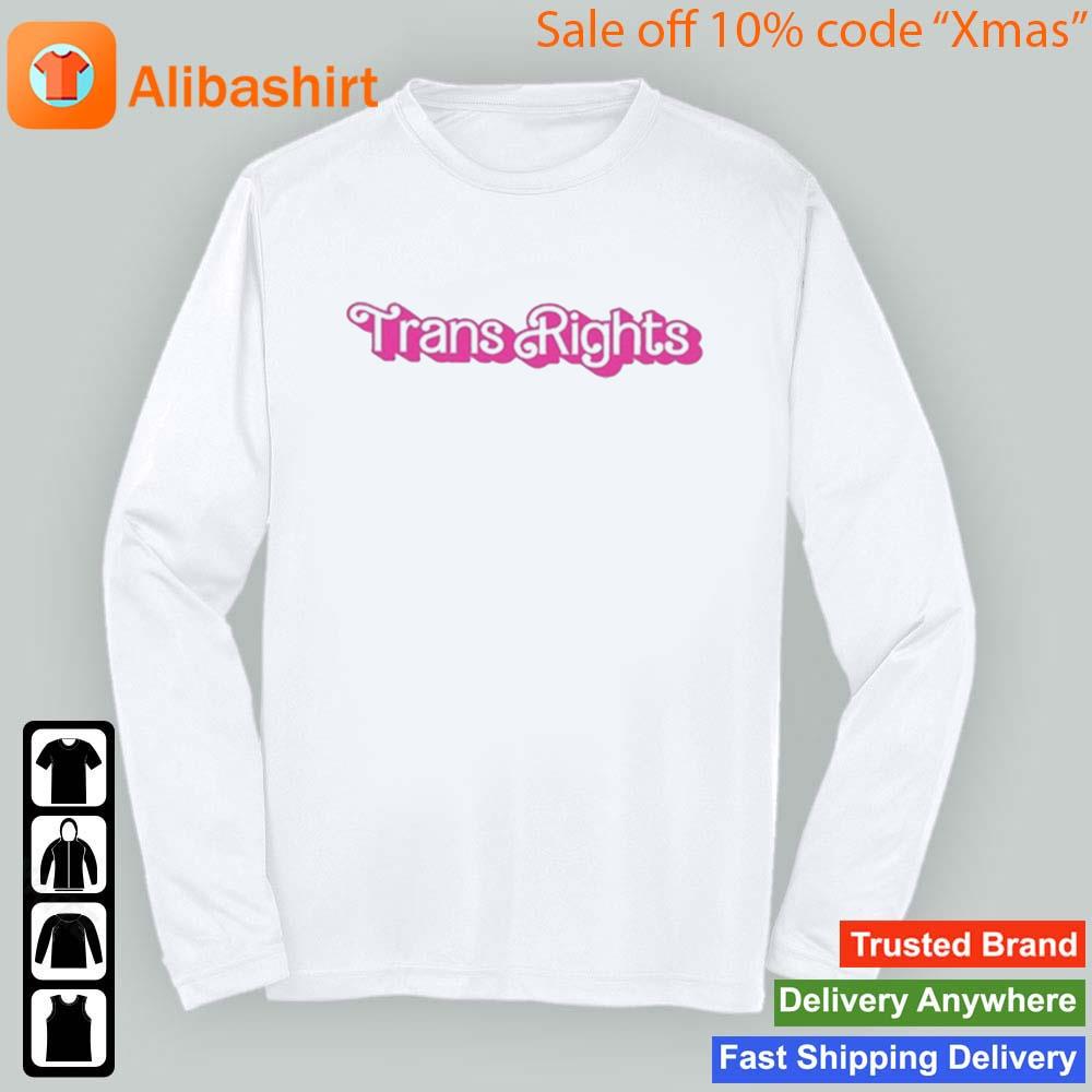 Trans Rights Barbie T-Shirt Longsleeve t-shirt