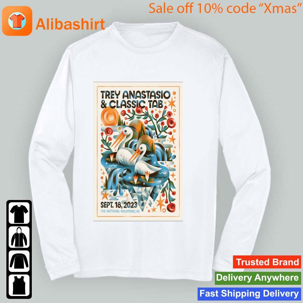 Trey Anastasio September 18, 2023 Richmond Event T-Shirt Longsleeve t-shirt