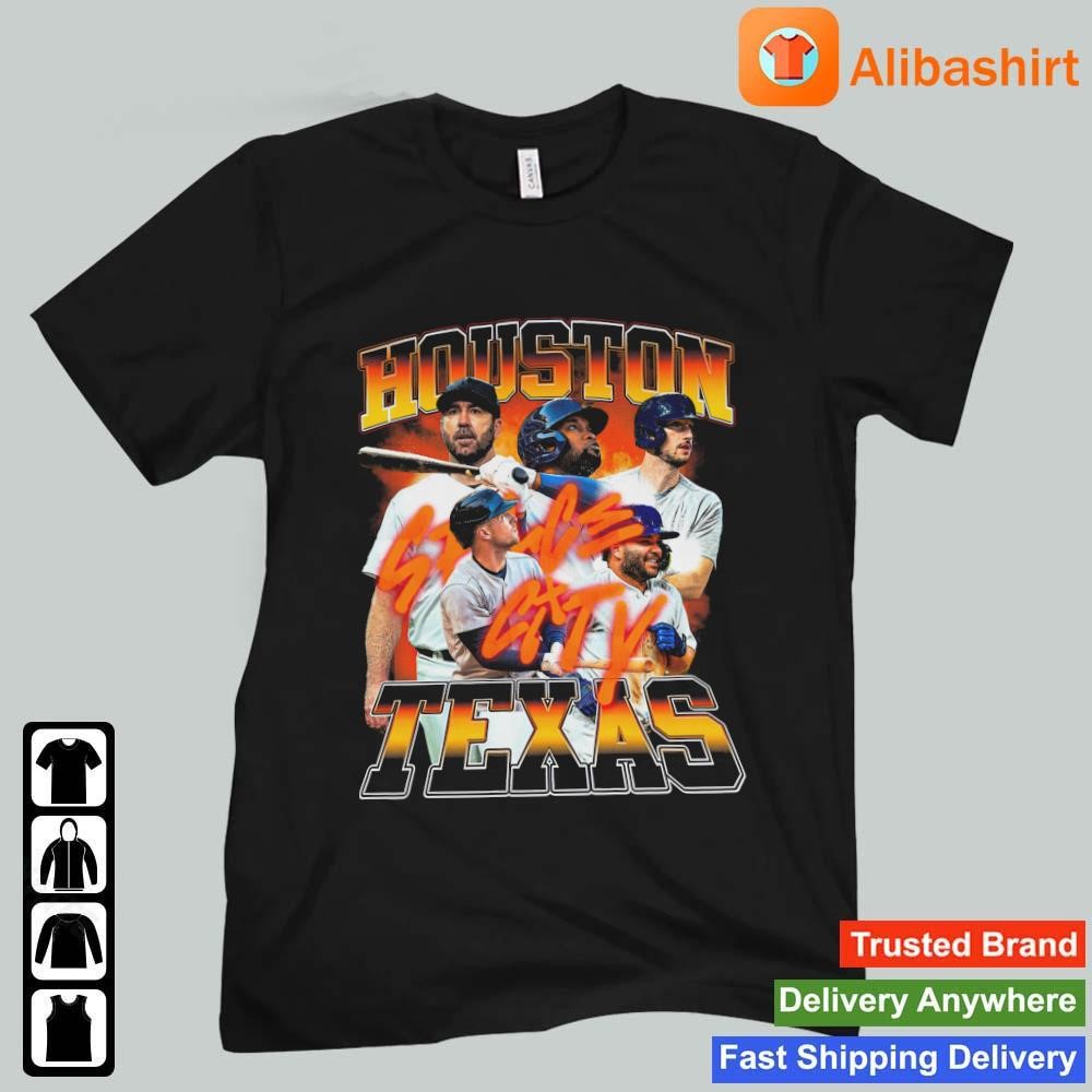 Houston Astros Texas Rangers Space City Baseball Shirt - Zorolam