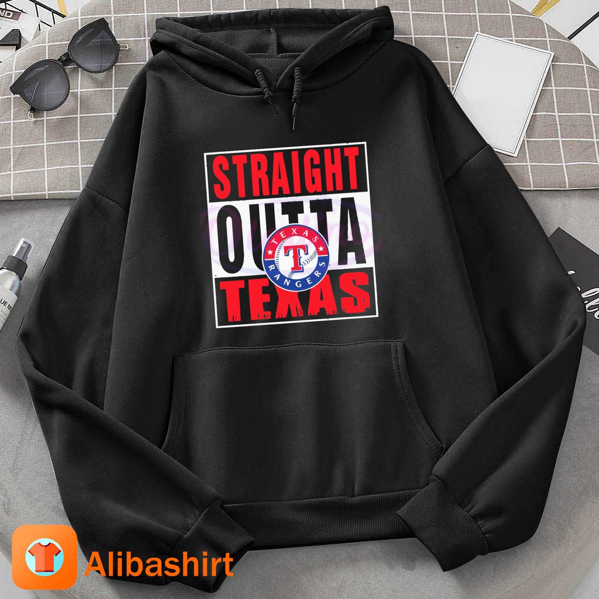 Official Straight outta Texas rangers T-shirt, hoodie, tank top, sweater  and long sleeve t-shirt