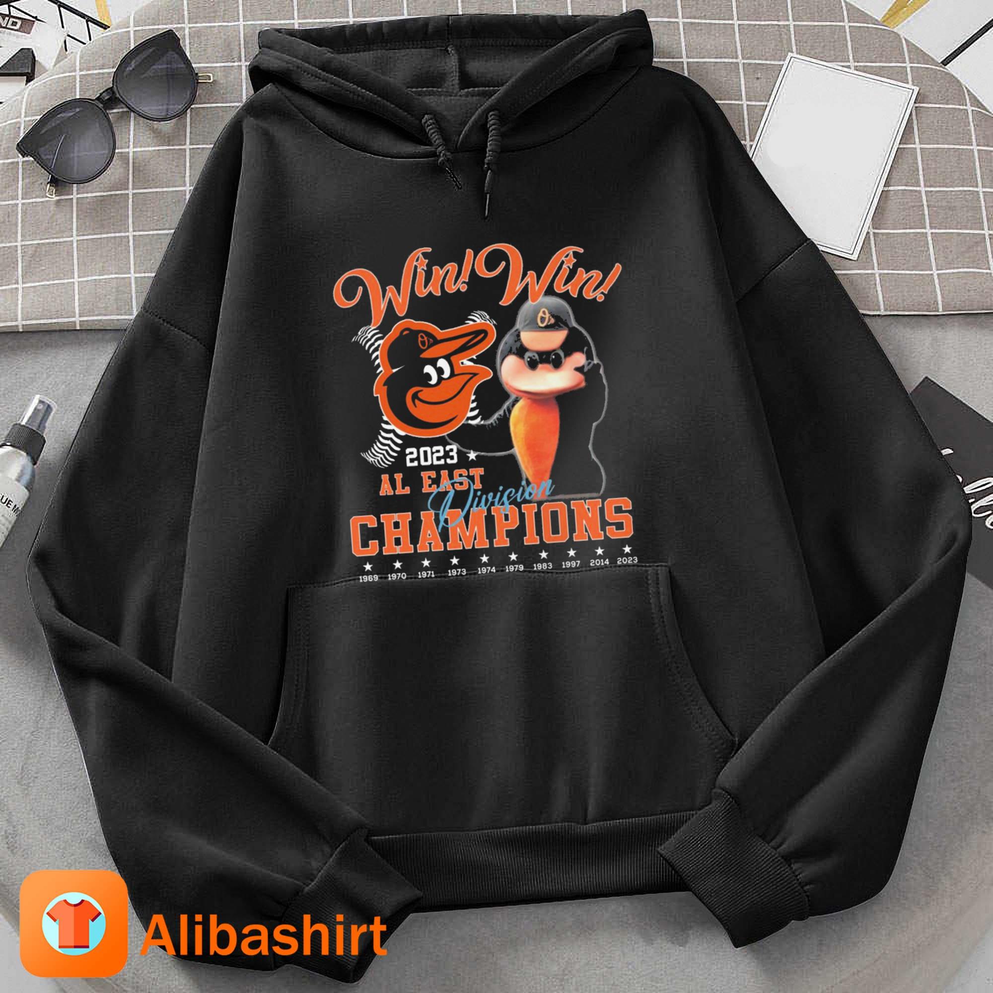 Mlb Baltimore Orioles Win Win 2023 Al East Division Champions T-shirt -  Shibtee Clothing