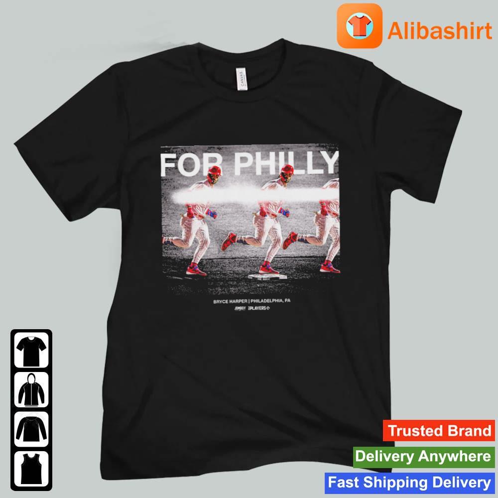 Official Bryce Harper Philadelphia Text Shirt - Sgatee