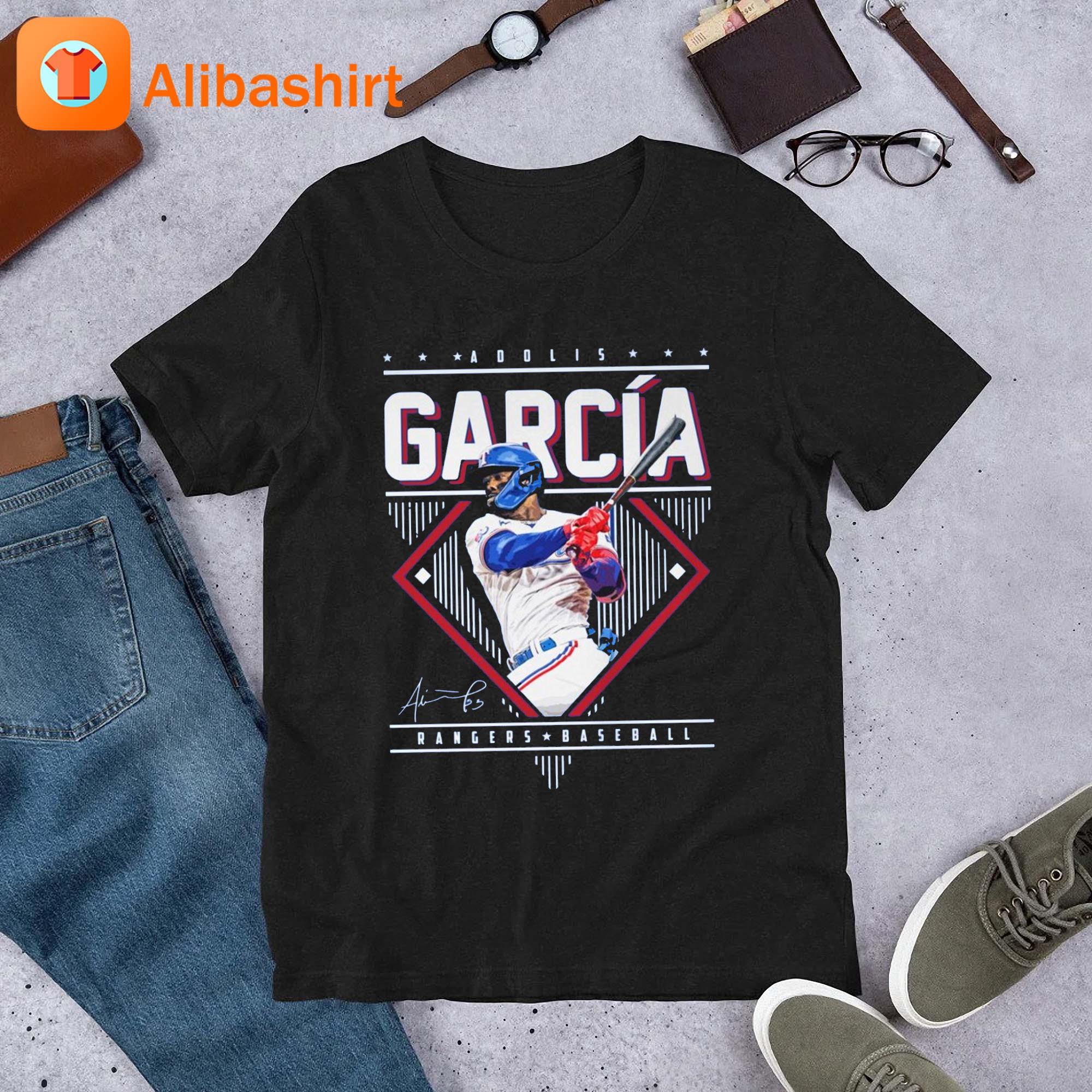 Original Texas Rangers Baseball Adolis Garcia Signature Shirt