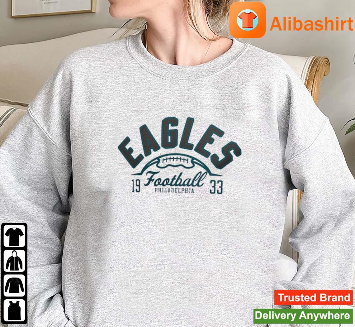 Starter White Philadelphia Eagles Half Ball Team T-shirt,Sweater, Hoodie,  And Long Sleeved, Ladies, Tank Top