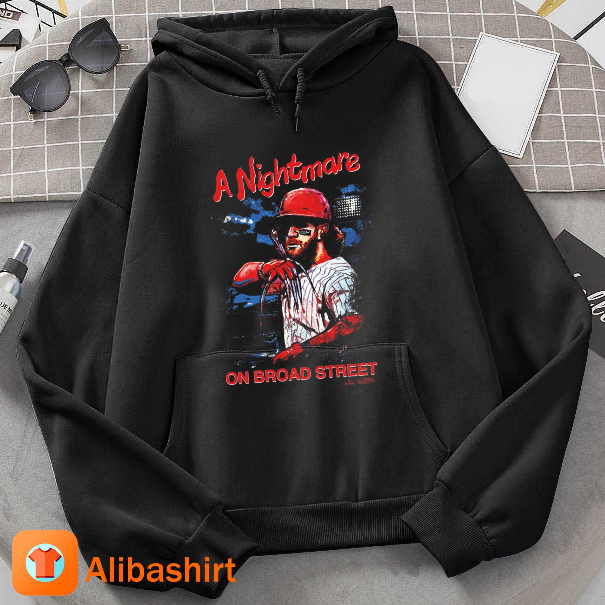 A Nightmare On Broad Steet Bryce Harper Shirt, hoodie, sweater