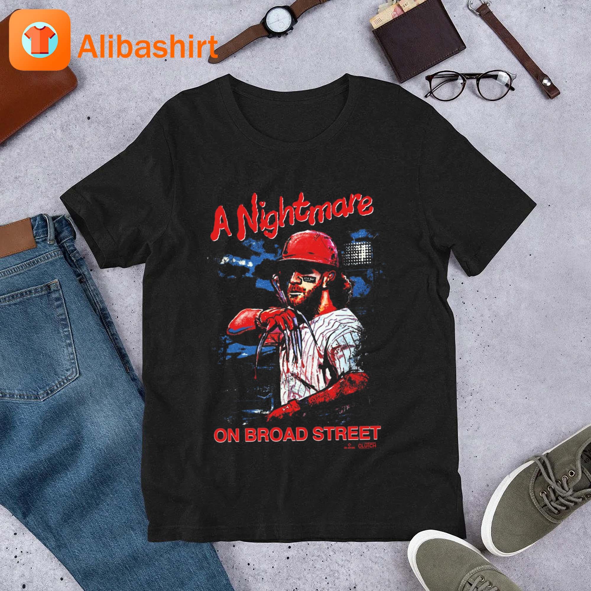 A Nightmare On Broad Steet Bryce Harper Shirt, hoodie, sweater