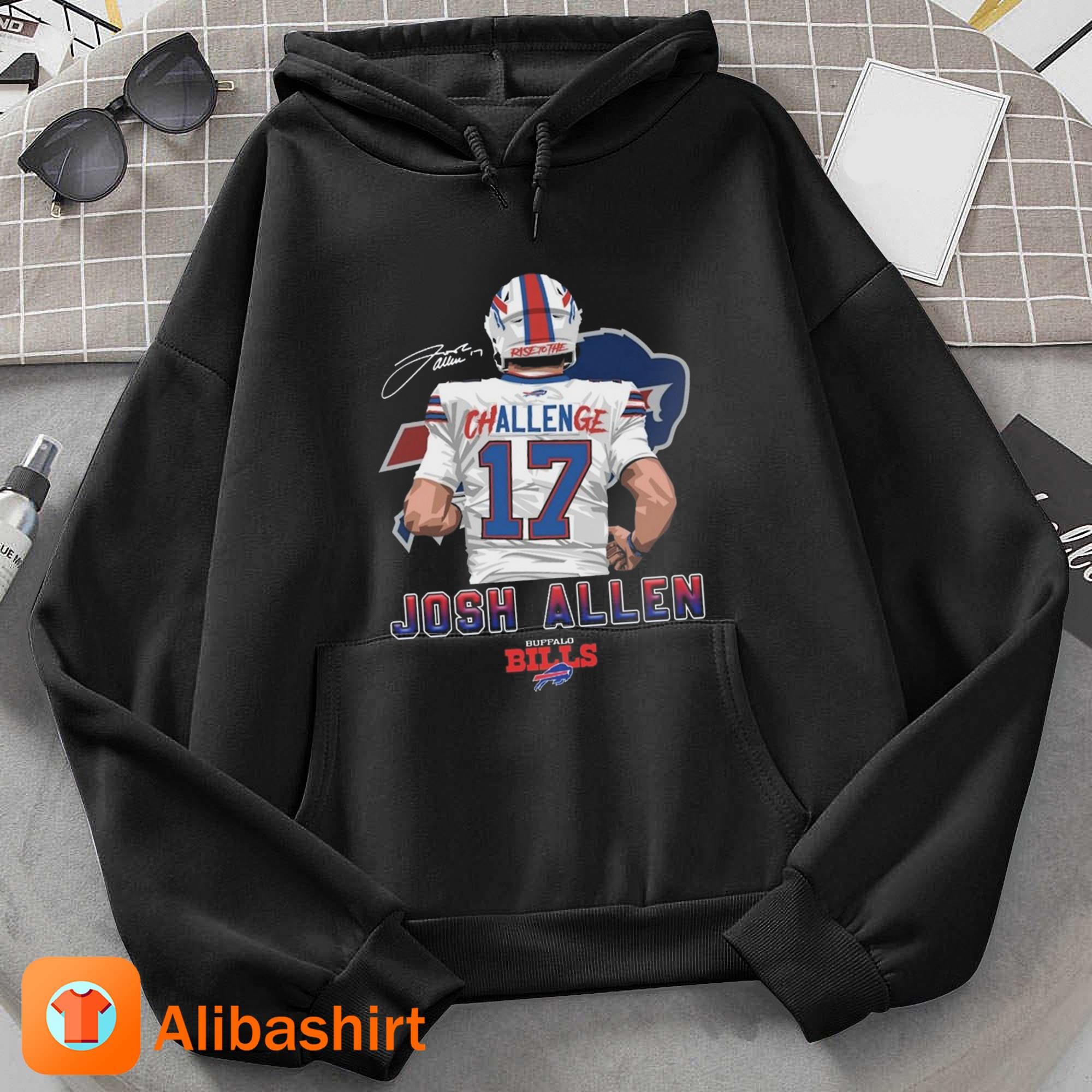 Buffalo Bills Challenge Josh Allen Signature shirt, hoodie